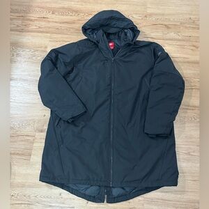 Nike Sportswear Down Fill Parka Mens 3XL Black Hooded Long Puffer Jacket RN56323